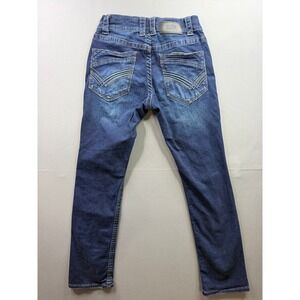 Buckle Black Straight Leg Jeans Mens Dark Wash Fit No. 3 28x30